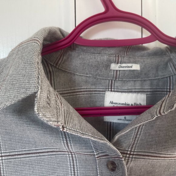 Abercrombie oversized flannel shirt - Picture 2 of 2